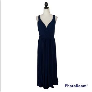 Bill Levkoff Navy Dress